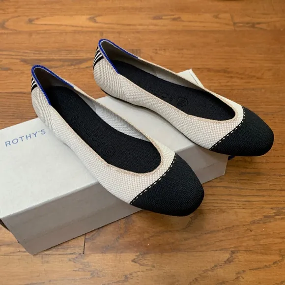 Rothy’s - Women’s Size 7.5 The Square - Tuxedo