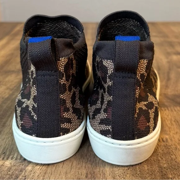 Rothy’s Women’s The Chelsea Pull On Ankle Bootie Shoe Wildcat Leopard Size 8