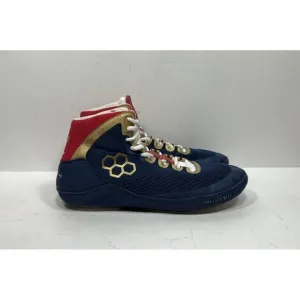 Rudis Kenny Monday Wrestling Shoes Men’s Size 9.5 Blue Red Gold
