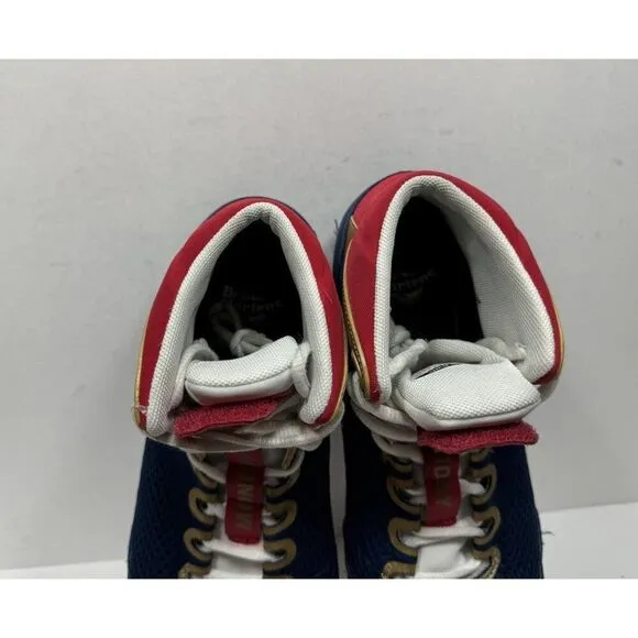 Rudis Kenny Monday Wrestling Shoes Men’s Size 9.5 Blue Red Gold