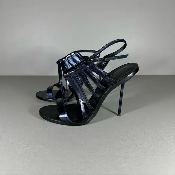 Runway Giorgio Armani S/S 17 Leather Heels