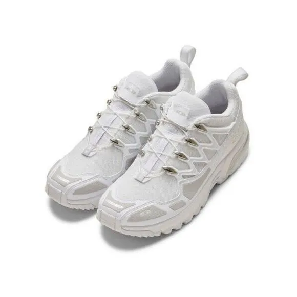 Salomon ACS  L47236700 Trail Running Shoes Unisex White Silver Low Top NR6950