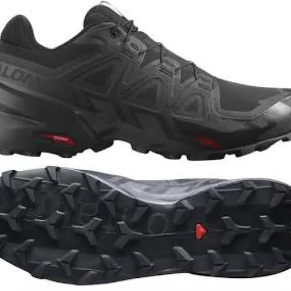 Salomon Black Trail Running Shoes