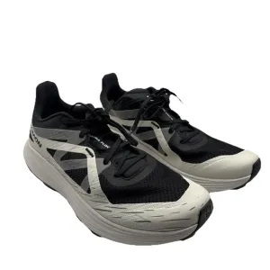Salomon Ultra Flow Trail Running Shoes Black White 475253 Men's 11.5