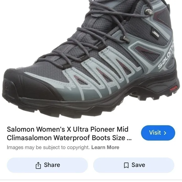 Salomon X Ultra Pioneer Hiking Shoes woman’s size 9.5