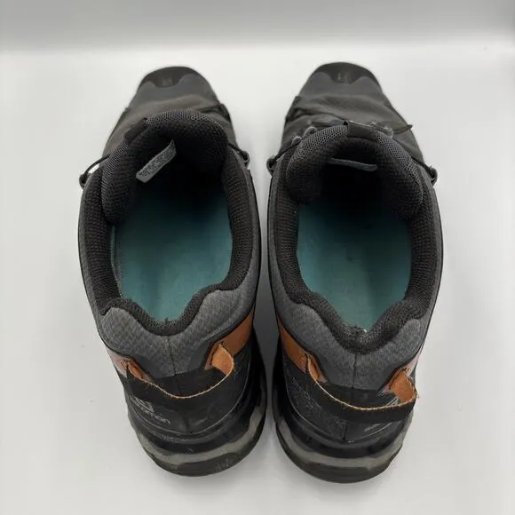 Salomon XA Pro 3D V8 Gore-Tex Men's 9.5 Trail Running Shoes Ebony/Caramel Cafe