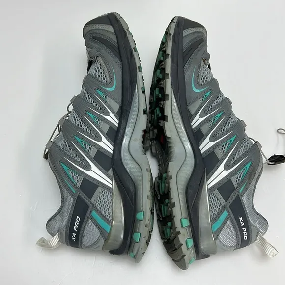 Salomon XA Pro Hiking Shoes Trail Running Sneakers Womens 9.5 Gray Gorpcore