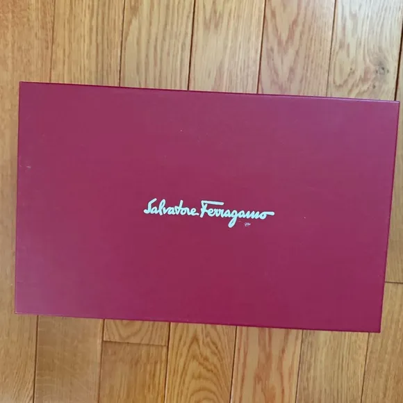 Salvatore Ferragamo, Men's Loafers, Black, Size 8.5