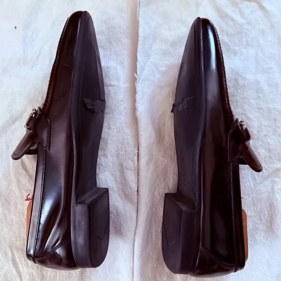 Salvatore Ferragamo, Men's Loafers, Black, Size 8.5