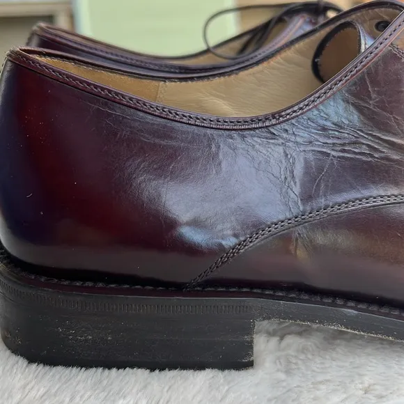 Salvatore Ferragamo Men’s size 10.1/2D shoes. Burgundy.