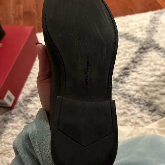 Salvatore Ferragamo, NERO PEBBLE CALF