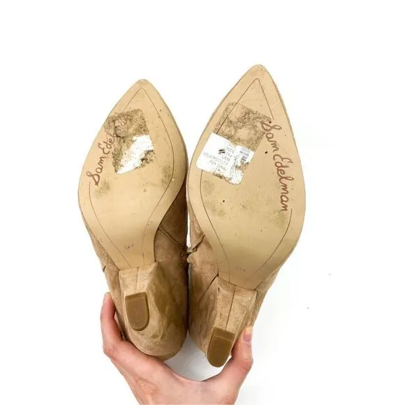 Sam Edelman Roden Bootie Tan Shoes