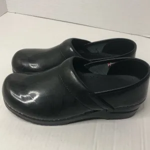 Sanita Clogs Professional Dance Womens EUR 38/US 7 Black Sparkle Shoes