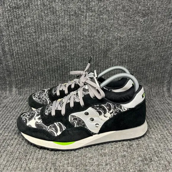 Saucony DXN Trainer Tokyo x Toshikazu Nozaka Shoes Black Mens 7 / Women’s 8.5