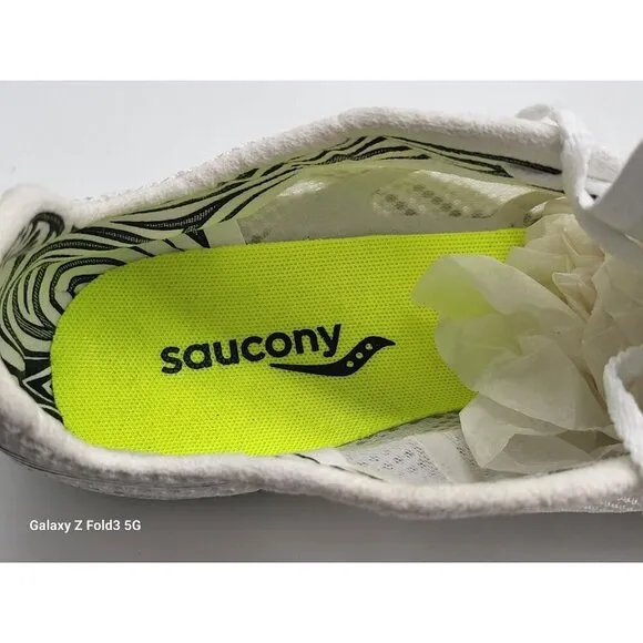 Saucony Endorphin LD2 Men's Track &amp; Spikes Shoes White/Green Size 12