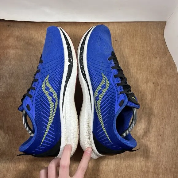 Saucony Endorphin Speed 2 Men Size 13 Blue Running Shoes