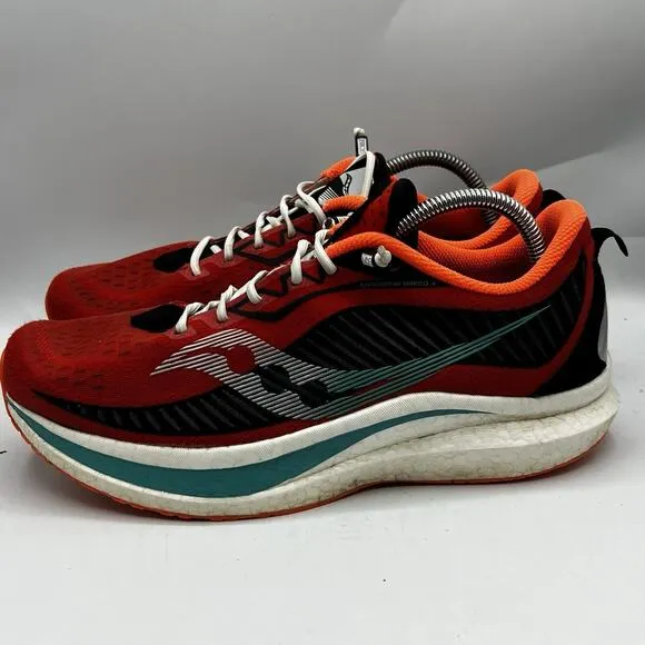Saucony Endorphin Speed 2 Mens Size 10 Orange Running Shoes Sneakers S20688-20