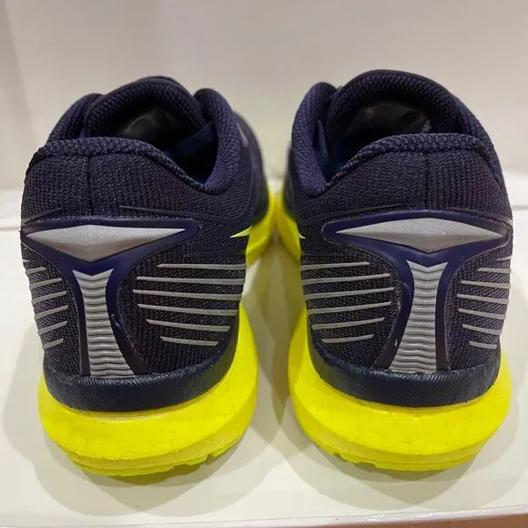 Saucony Endorphin Speed Mens Running Shoes Sneakers Size 7 Navy Citron S EUC