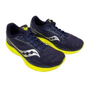 Saucony Endorphin Speed Mens Running Shoes Sneakers Size 7 Navy Citron S EUC