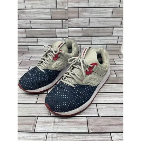 Saucony Grid 9000 Dot Pack S70256-1 Men’s Size 10 Sneakers Shoes