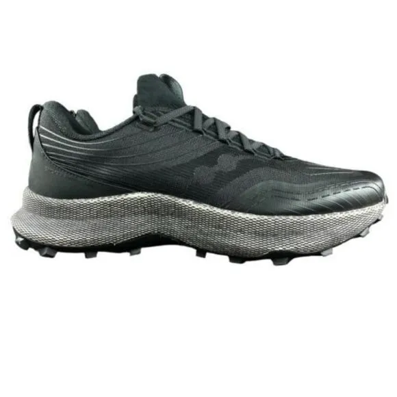 Saucony Men's Endorphin Trail Black Gravel Running Shoes S20647-10 Sizes 9 - 13