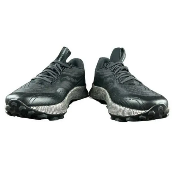 Saucony Men's Endorphin Trail Black Gravel Running Shoes S20647-10 Sizes 9 - 13