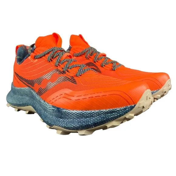 Saucony Men's Endorphin Trail Campfire Story Running Shoes Sizes 10.5 - 13