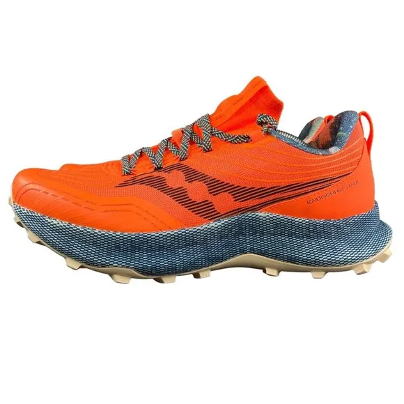 Saucony Men's Endorphin Trail Campfire Story Running Shoes Sizes 10.5 - 13