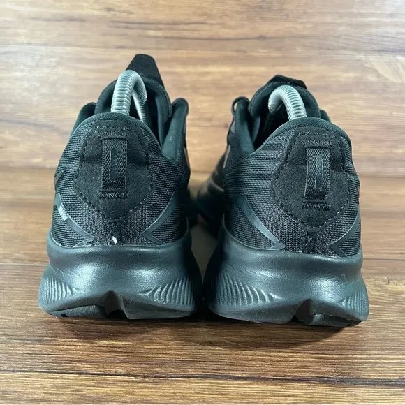 SAUCONY Ride 15 Triple Black Running Shoes Women’s Size 9.5 Athletic Sneakers
