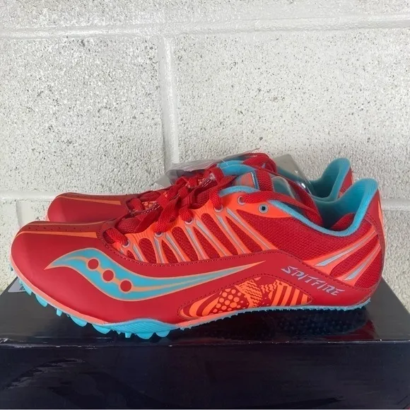 Saucony Spitfire Women’s Spike Running Shoes Size 12