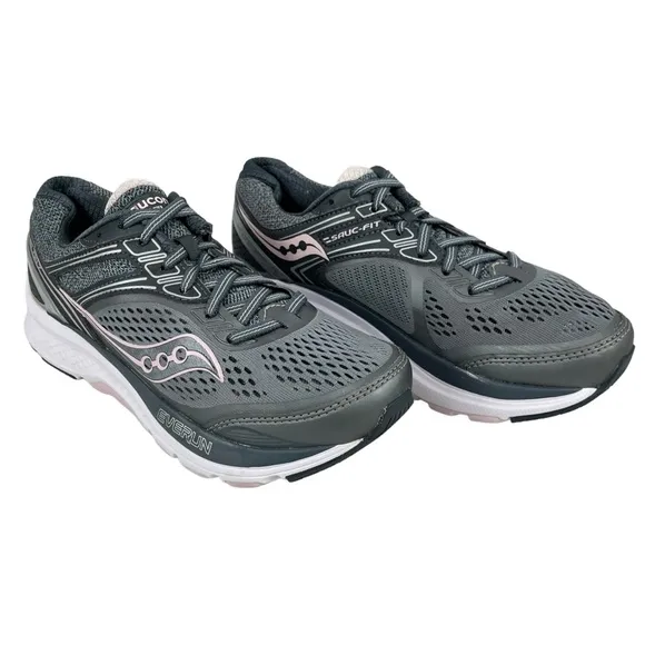Saucony |‎ Women’s 6.5 | Gray &amp; Pink Echelon 7 Running Shoes S10468-1