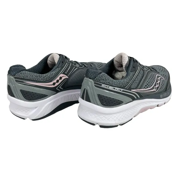 Saucony |‎ Women’s 6.5 | Gray &amp; Pink Echelon 7 Running Shoes S10468-1