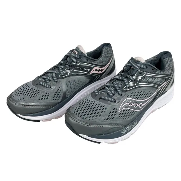 Saucony |‎ Women’s 6.5 | Gray &amp; Pink Echelon 7 Running Shoes S10468-1