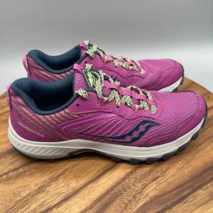 Saucony Womens Excursion TR15 Trail Running Shoes Size 10 Sneakers Pre Owned Gym