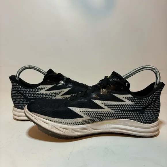 Size 10 - Hoka One One U Crescendo MD Black  Womens Track Spikes Running Shoes