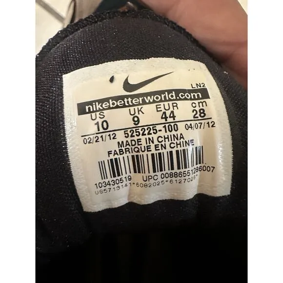 Size 10 - Nike Air Max Speed Turf‎ Dan Marino 2012