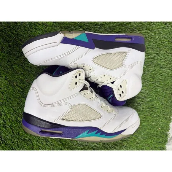 Size 10.5 - Nike Air Jordan 5 Retro Grape 2013 OG box