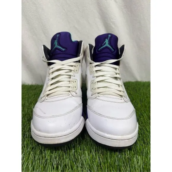 Size 10.5 - Nike Air Jordan 5 Retro Grape 2013 OG box