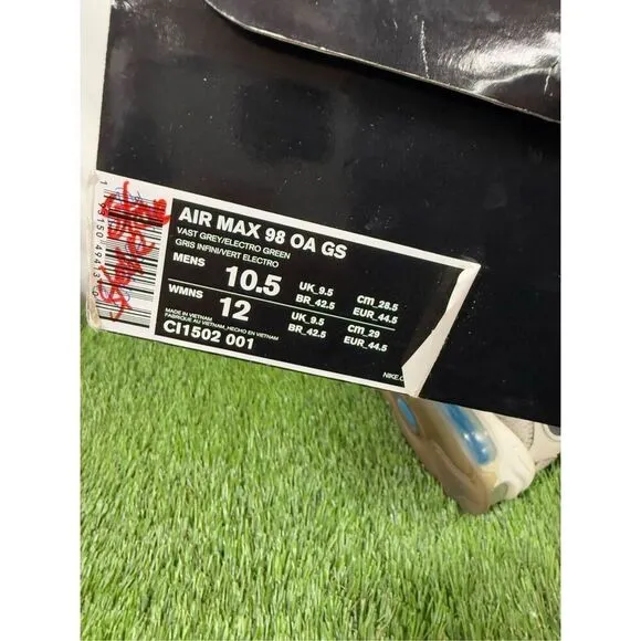 Size 10.5 Nike Air Max 98 QA Men's &quot;La Mezcla&quot; CI1502 001