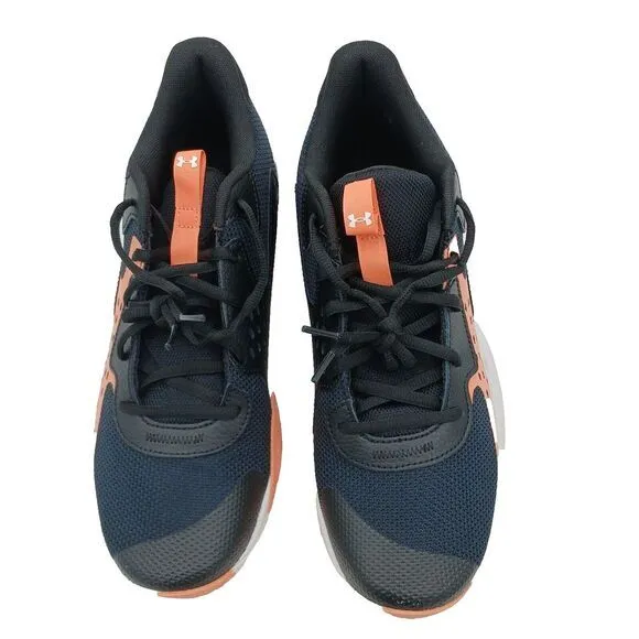 Size 11 Mens/12.5 Womens Under Armour Jet 23 Unisex Basketball Shoes Black/Peach