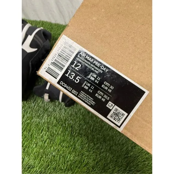 Size 12 - Nike Air Max Pre-Day Black