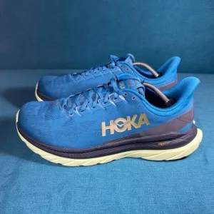 Size 12.5 - Men’s Hoka One Mach 4 green shoes