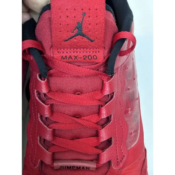 Size 14 Jordan Air Max 200 XX Challenge Red Men’s Nike Basketball Shoes Jumpman