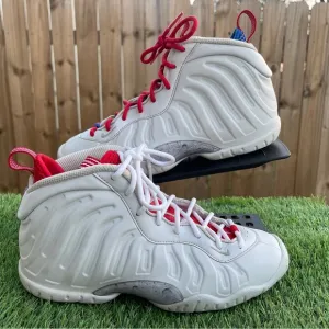 Size 4 (GS) - Nike Little Posite One Mid USA Moon