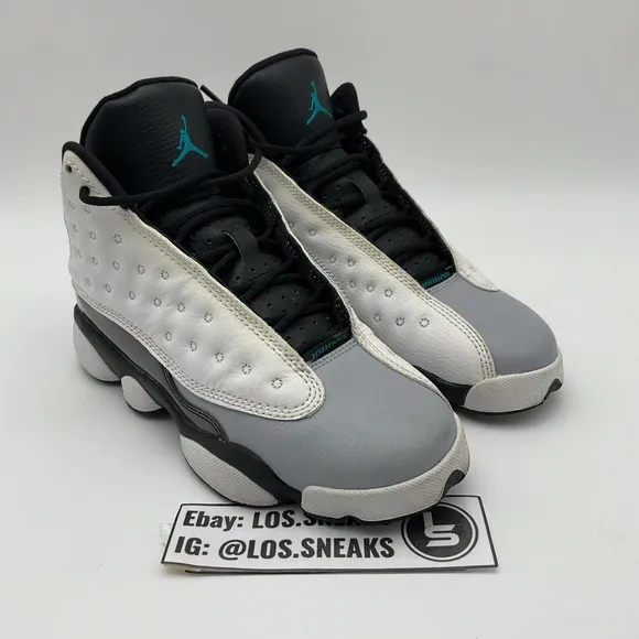 Size 4y (GS) - Jordan 13 Retro Mid Barons Hologram (414574-115)