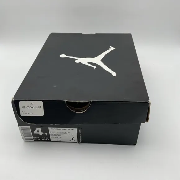 Size 4y (GS) - Jordan 13 Retro Mid Barons Hologram (414574-115)