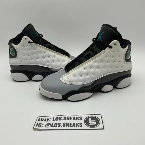Size 4y (GS) - Jordan 13 Retro Mid Barons Hologram (414574-115)