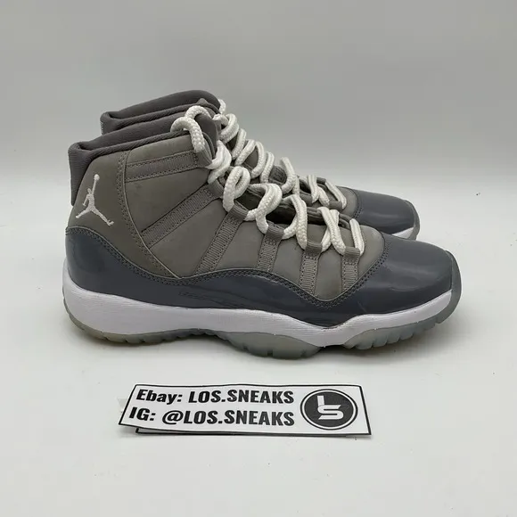 Size 5y (GS) - Jordan 11 Retro 2021 Mid Cool Grey (378083-005)