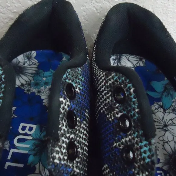 SIZE 6.5. Nobul floral trainer athletic shoes.