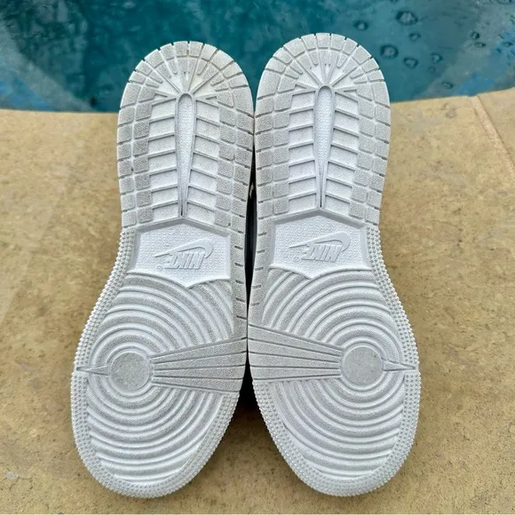 Size 6Y (7.5 Women’s) - Jordan 1 Mid SE Craft Inside Out - White Sail